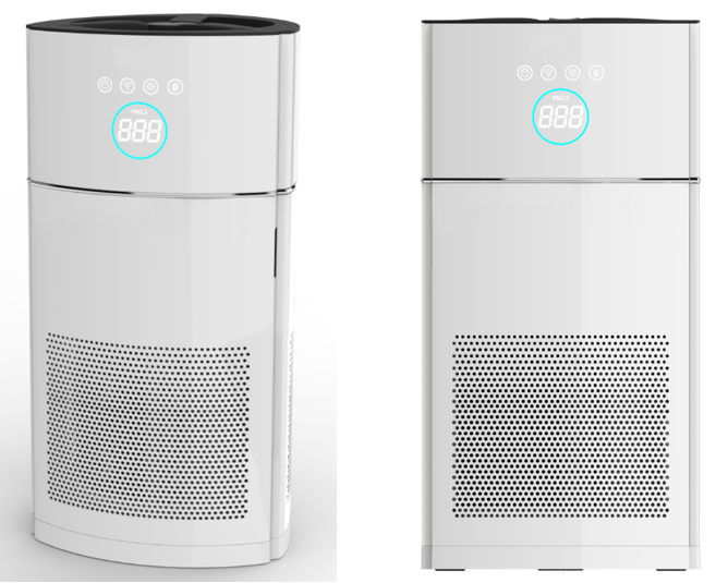 Large Room White UV HEPA Air Purifier For Babies And Pets EPI602E