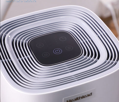 Indicate Air Quality ABS Desktop Hepa Air Purifier EPI131C Small Desk Air Purifier 120m3/H