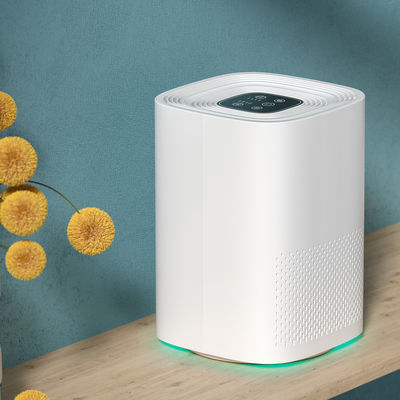 Indicate Air Quality ABS Desktop Hepa Air Purifier EPI131C Small Desk Air Purifier 120m3/H