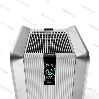 Hospital Large Places Healthlead Air Purifier 0-500ug/M3 PM2.5 Value Display fresh air machine