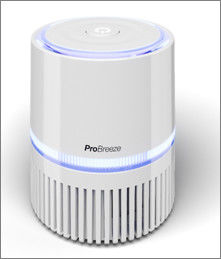 Desktop Air Purifier With Hepa Filter Giftbox And Carton Double Packaging Air Dust Cleaner
