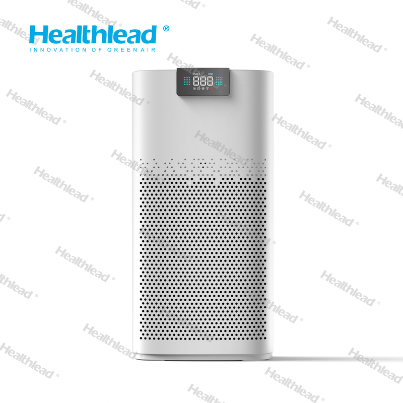 LED Home Disinfection HEPA Household Air Purifier CADR 450m3/H Uvc Air Cleaners EPI403
