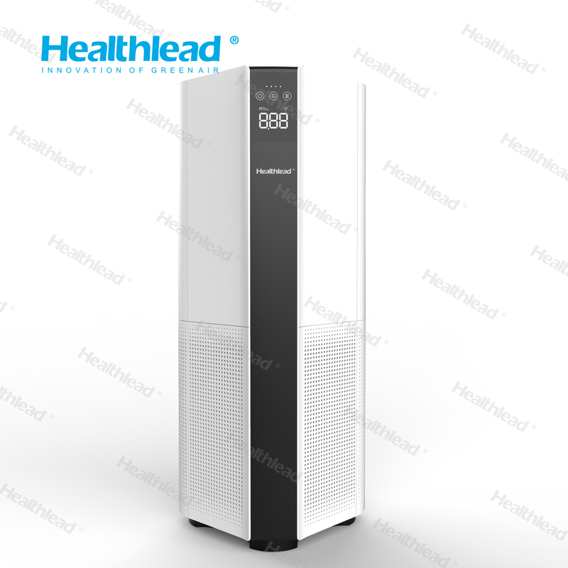 Large Room Hepa Air Purifier & Activated Carbon Filter To Remove Dust Pet Dander