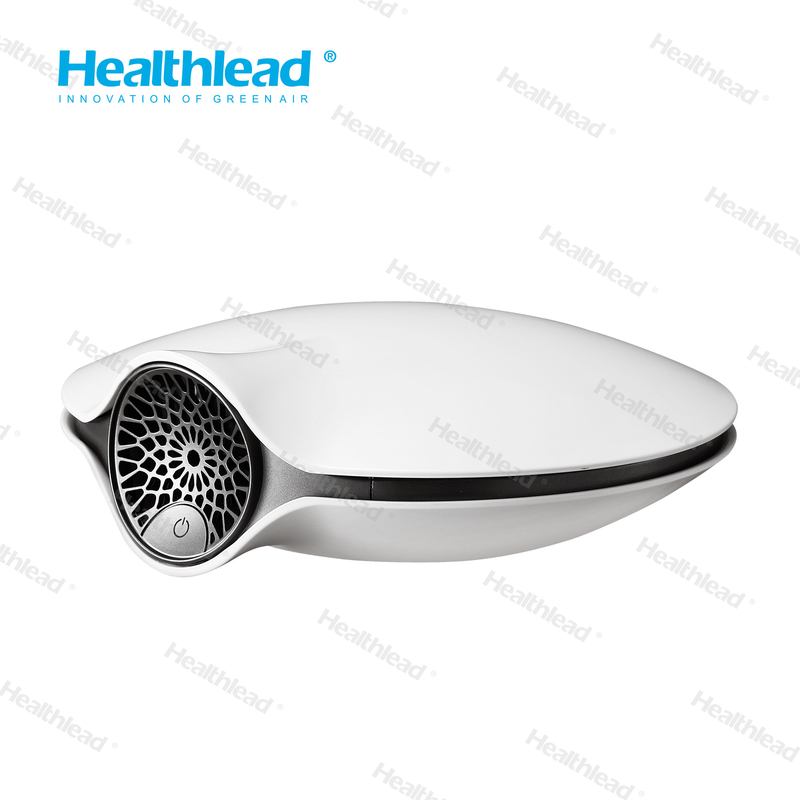 CADR 18m3/H ABS 12Volt Hepa Filter Air Purifier For Car Low Noise Night Light