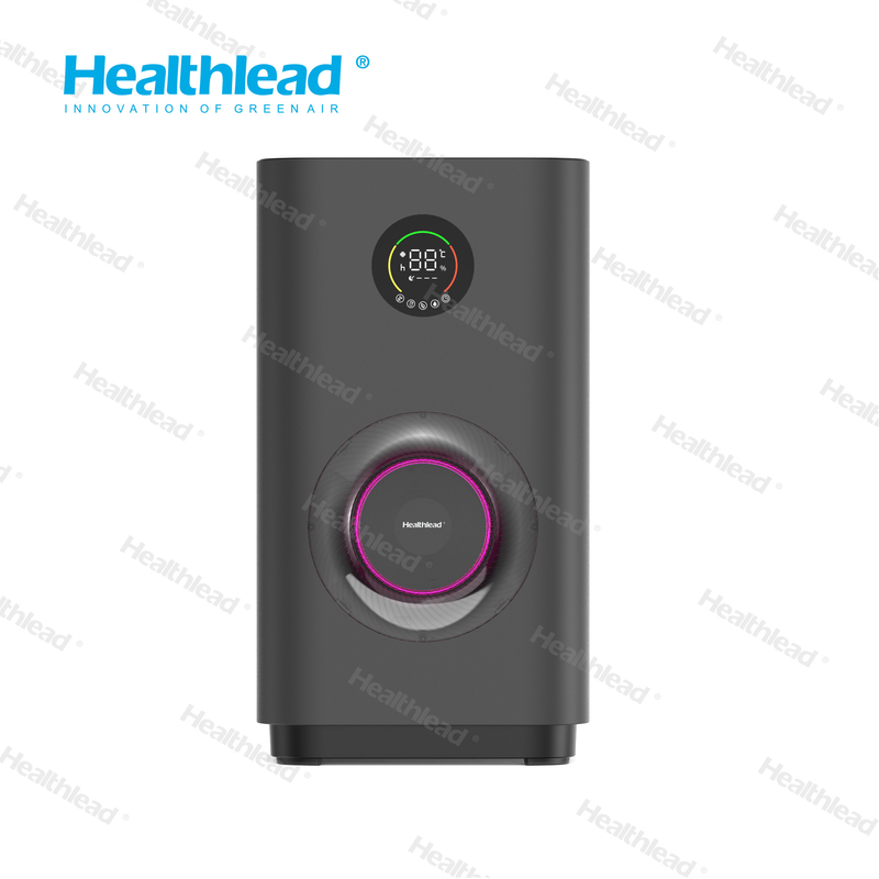 Intelligent Digital Display Healthlead Air Purifying Humidifier With Smart Sensors